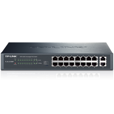 TP-Link TL-SL1218MP 專為安防監(jiān)控設(shè)計(jì)的16口百兆PoE VLAN隔離交換機(jī)深度解析
